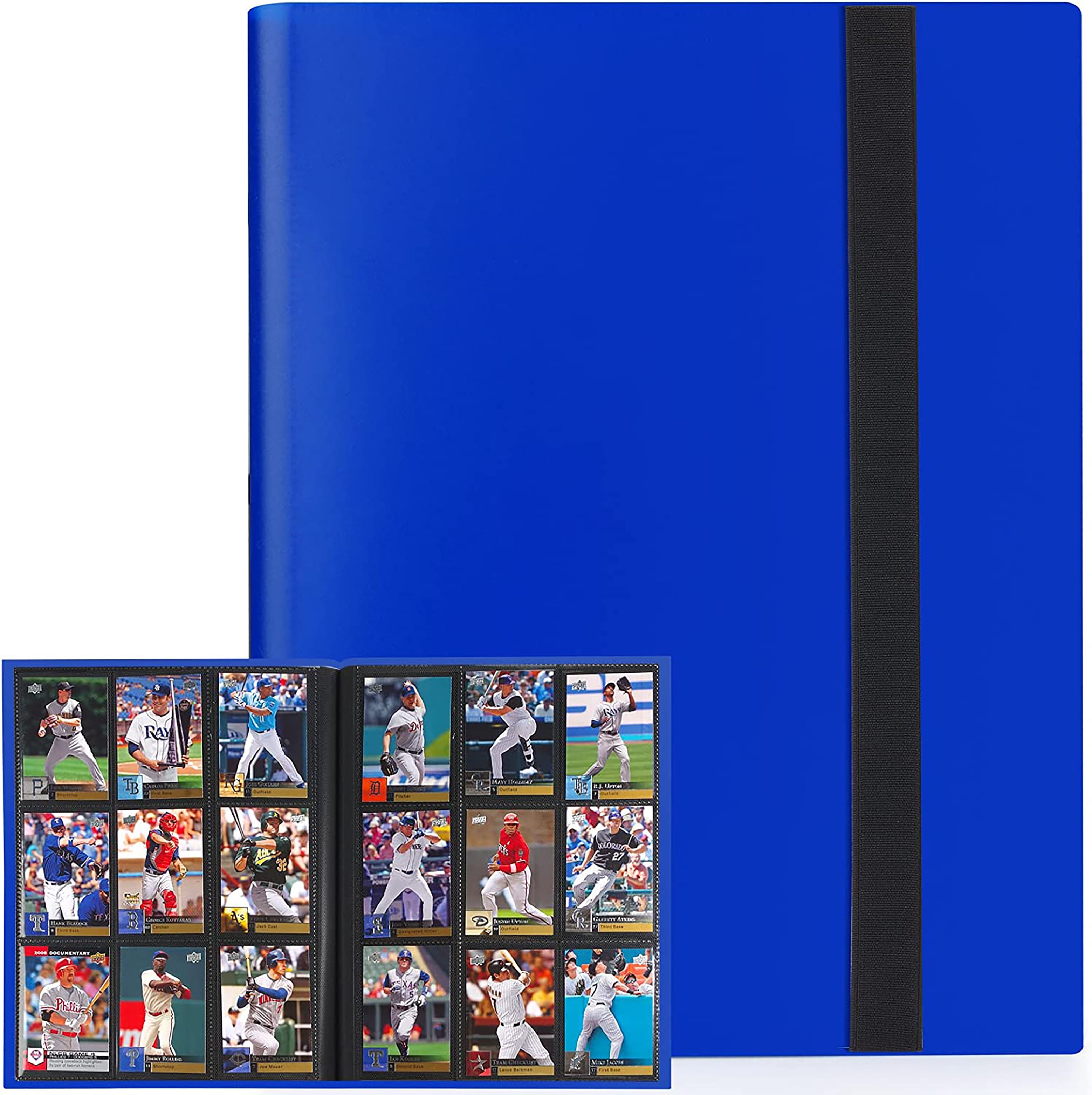 Zarlbol Binder 9 Pocket Trading Card Album Folder 360 Side Loading