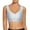 Sky Blue, variant on Sngxgn Sport Bras Padded Strappy Cropped Bras for Yoga Workout Fitness Low Impact(Beige,XXL)