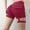 Hot Pink, variant on Scrunch Workout Shorts with Pockets Charm Gym Biker Shorts for Women High Waisted Booty Yoga in Breathable Fabric Black L