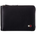 thumbnail image 1 of Tommy Hilfiger Men's Oxford Ziparound Wallet,Black,, 1 of 5