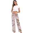 thumbnail image 6 of Women Pajama Pants Lounge Pants Long Stretch Comfy Sleepwear Fox Dancer, 6 of 7