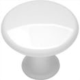 thumbnail image 1 of Hickory Hardware P14255-W 1.12 In. Conquest White Cabinet Knob, 1 of 4