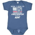 thumbnail image 3 of Inktastic When I Grow Up I Want to Be a Firefighter Like My Aunt Boys or Girls Baby Bodysuit, 3 of 5