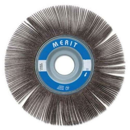 Merit Flap Wheel, 3 1/2 in Dia, 2 in W,P60 G 08834122024