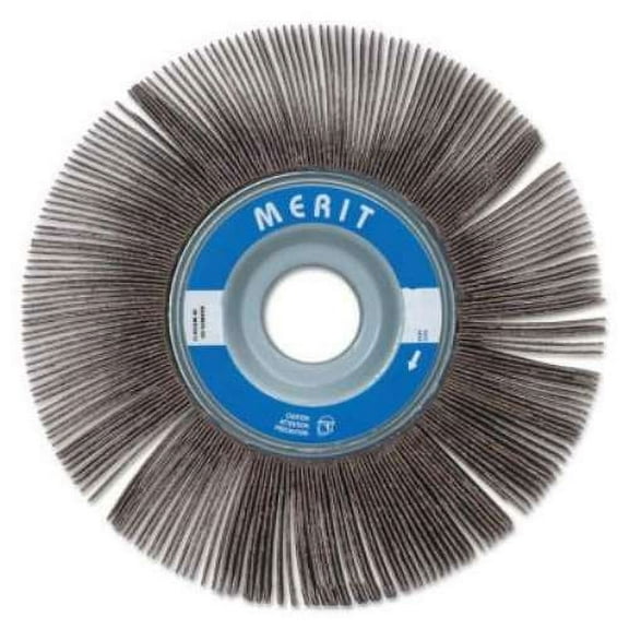 Merit Flap Wheel, 3 1/2 in Dia, 2 in W,P60 G 08834122024