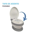 thumbnail image 4 of Baño Entrenador Bacinica The Baby Shop  con sonido, antiderrapante y asiento acojinado Gris, 4 of 8