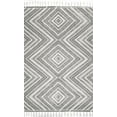 thumbnail image 2 of nuLOOM Simbo Greek Eye Trellis Area Rug, 5' x 8', Gray, 2 of 4