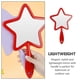 thumbnail image 2 of 1Pc Pentastar Modeling Handhold Mirror Makeup Mirror Portable Handhold Mirror, 2 of 4