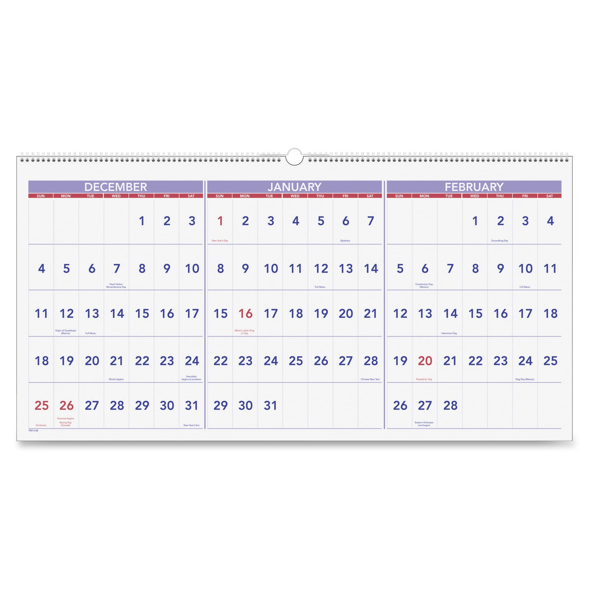 At A Glance 3 Month Horizontal Wall Calendar 12 X 23 50 15 Months At A Glance 3 Month Horizontal Wall Calendar 12 X 23 50 15 Months