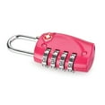 thumbnail image 5 of BRIGHTFUFU 1Pcs Combination Padlock for Suitcase and Backpack 2.64X1.22X0.55in, 5 of 5