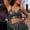 Gray, variant on Women's Holographic Metallic Cami Tops, V Neck Spaghetti Strap Crop Blouses, Shiny Iridescent Party Tops for Club Night, Music Festival & Rave Outfits Gold,S