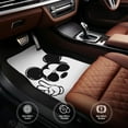 thumbnail image 4 of Cartoon Mickey Mouse And Minnie Mouse Car Floor Mats Universal Floor Mats for Cars Front Rear Car Foot Mats Cute Anime Pattern Car Accessories for Trucks, 4 of 5
