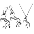 thumbnail image 2 of Here's a refined and friendly product description for your **3 Pcs Skeleton Pendant Jewelry Set**:\n\n \n\n✨ **3 Piece Skeleton Jewelry Set for Women** ✨, 2 of 5