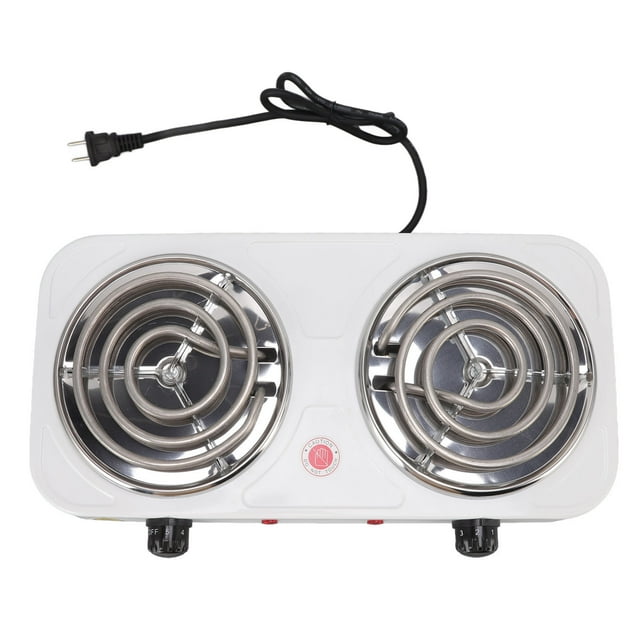 Cuisinière Électrique de Comptoir, Cuisinière Compacte Facile à Nettoyer 2000W pour RV