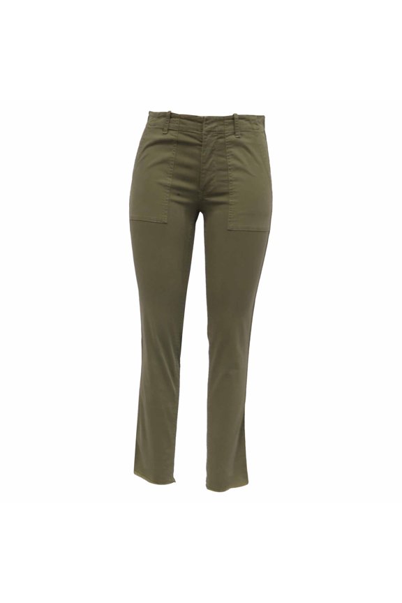 Pre-Owned Nili Lotan Jenna Pants in Green Cotton