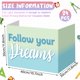 thumbnail image 2 of Carpetas de privacidad Honoson Inspirational para estudiantes, 24 unidades, 2 of 6