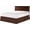 Chocolate Solid, variant on BEDDING BEGS 100% Microfiber, Box Pleated Bedskirt, Easy Fit 14" Tailored Drop, Stylish Pleated Design, Wrinkle & Fade Resistant-Chocolate Solid, Twin Size