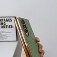 thumbnail image 5 of K-Lion for Samsung Galaxy Z Fold 4 Slim Case, Luxury Plating Frame Stylish Pattern Drop Protection Bumper Shockproof Anti-Scratch Ultra-Thin Case for Samsung Galaxy Z Fold4 7.6 inch,Lightgreen, 5 of 7