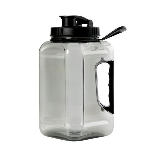 Botella de agua de gran capacidad con marcador de tiempo, seguimiento de hidratación, botella deportiva a prueba de fugas, recipiente reutilizable para bebidas para gimnasio, oficina, senderismo y