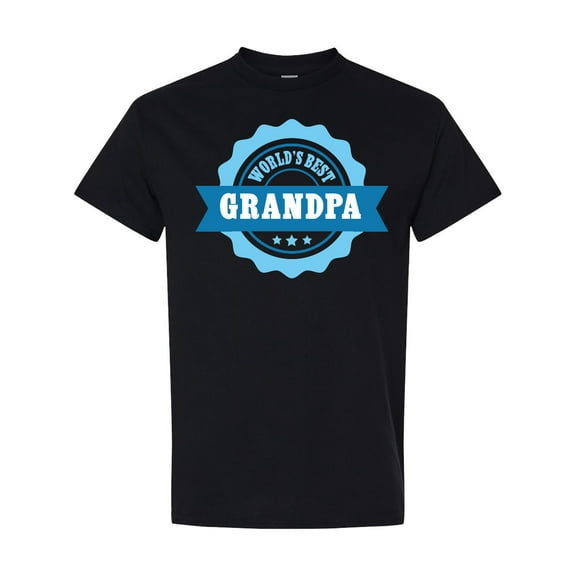 Inktastic Grandparents Day Worlds Best Grandpa T-Shirt