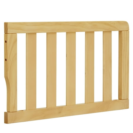 UPC: 0617629820454 | Dream On Me Convertible Crib Toddler Guard Rail in Natural Converts Cribs to Toddler Beds
