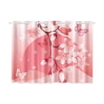 thumbnail image 2 of CADecor Japanese Sakura Cherry Blossom Window Treatment Panel Curtains Window Curtain Kitchen Curtain,Two Piece 26x39 Inches, 2 of 4