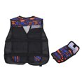 thumbnail image 3 of Toy Gun Jacket EVA Soft Bullets Ammo Cartridge Holder Clip Vest Pouch Kit, 3 of 8