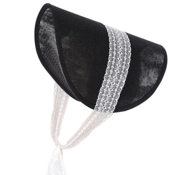 Aellinatey Pillbox Hat Victorian Bonnets Hat Base Victorian Hat for Girls Women