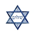 thumbnail image 3 of Reed, Tara 20x20 Black Modern Framed Museum Art Print Titled - Festival of Lights VI-Star of David, 3 of 5