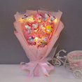thumbnail image 3 of Ramo de Hello Kitty con luz Led, My Melody, Cinnamoroll, Kuromi, Kawaii, juguetes de peluche, ramo de flores de peluche para niña, regalos del Día de San Valentín, 3 of 4