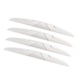 thumbnail image 1 of 4 piezas barra anticolisión para coche Sunnimix protectores de puerta color Blanco, 1 of 8