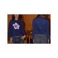 thumbnail image 2 of Rdhnmea Women T-shirt Long Sleeve Flower Print Slim Fit Tops Streetwear, 2 of 5