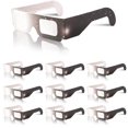thumbnail image 1 of Gafas Observación Eclipse Solar Sombras Seguras 10 para Visualización Directa Del, 1 of 9
