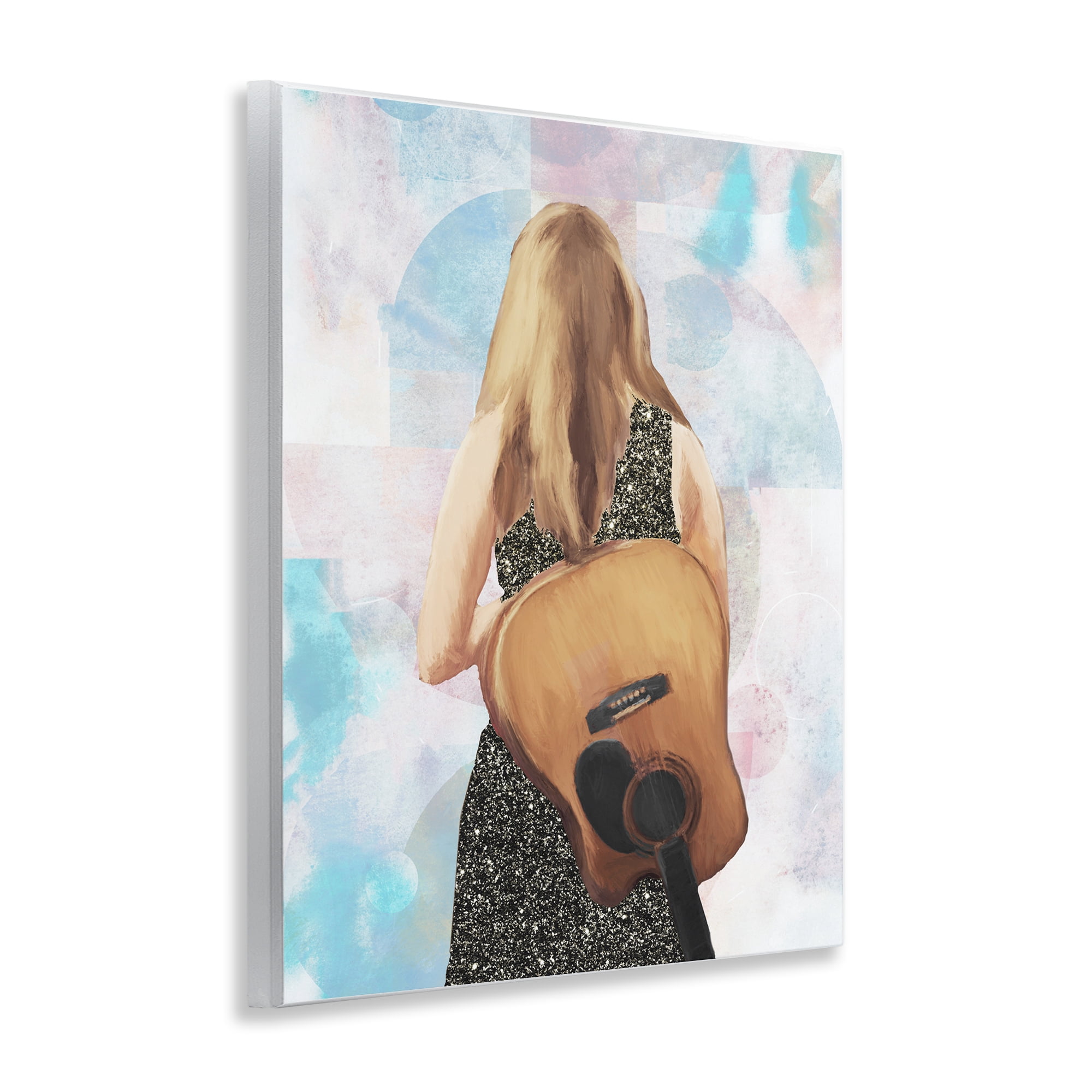 Stupell Industries Dreaming With My Guitar Wall Plaque Art, design by Dan Meneely