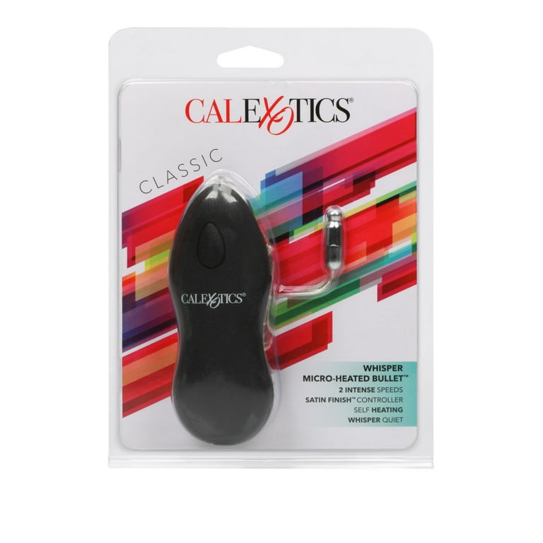 CalExotics Whisper Quiet Intense Micro-Heated Bullet Vibrator - Walmart.com CalExotics Whisper Quiet Intense Micro-Heated Bullet Vibrator - Walmart.com