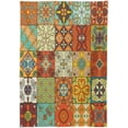 thumbnail image 2 of GZHJMY Mexican Talavera Square Tablecloth, Waterproof Stain Wrinkle Resistant Washable Polyester Table Cover for Picnic Dinner Holiday Kitchen Party Decor, 60 x 60 in Home Decor, 2 of 7