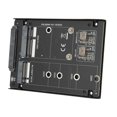 thumbnail image 3 of M.2 NGFF MSATA to SATA3 Adapter Card JBOD Mode 6Gbps SATA 22PIN Interface MSATA Adapter for WIN 7 8 10 11, 3 of 5