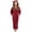 Wine*, variant on RUTAYY Children Girls Jumpsuits Cozy Soft Long Sleeve Solid Color with Hooded Winter Warm Thickened Home Wear Classic Stylish Romper