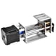 thumbnail image 4 of VOBOR Z-Axes Slide 60MM DIY fresado riel de guía de movimiento lineal para carpintería CNC máquina de grabado CNC riel lineal Slide, 4 of 8