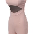 thumbnail image 4 of FashionOutfit Women's Strapless Front Cutout Open Romper, 4 of 4