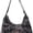 Black, variant on Sunyuer Camouflage Hobo Tote Bag for Women, Large Capacity Canvas Shoulder Bag, Adjustable Strap Multi‑Pocket Casual Crossbody Hobo Purse for Daily Travel Work