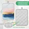 thumbnail image 6 of Yayeee Pot Holders Kitchen Heat Resistant with Pocket 7"x9.8" Cotton Oven Cooking Hot Pads, Abstract Painting, 6 of 7
