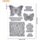 thumbnail image 2 of Sellos de goma con mariposas y palabras de bendición, solo para ti. Sellos de escritura., 2 of 6