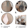 thumbnail image 3 of DESIGN ART Designart "Essence Of Abstract Cubism I" Abstract Cubism Metal Wall Art 32 in. wide x 16 in. high, 3 of 4