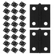 thumbnail image 1 of unbranded 50Ud Bisagras Pequeñas De Metal Para Cajas Y Manualidades Negro Fácil Instalación, 1 of 8