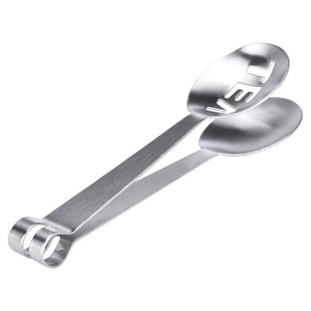 

10Pcs Stainless Steel Tea Bag Squeezer Teabag Tong Holder Herb Holder Stainless Steel Tea Grip Kitchen Tool Lemon Slice Clip