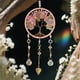 thumbnail image 2 of Árbol de la vida colgante decorativo hecho a mano con piedras de cristal natural, único para el hogar, 2 of 5