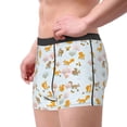 thumbnail image 2 of Uemuo Squirrel In The Forest Pattern Men's Boxer Briefs,Trunk Anti-Chafing,Comfortable, Durable, and Stylish Underwear-, 2 of 9