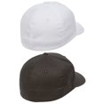 thumbnail image 2 of Premium Original Flexfit V-Flexfit Cotton Twill Fitted Hat 5001 - 2-Pack - VALUE PACK (Multiple Colors), 2 of 2
