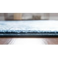 thumbnail image 4 of Rugs.com Charleston Collection Rug – 5 Ft Round Navy Blue Low-Pile Rug Perfect For Kitchens, Dining Rooms, 4 of 8